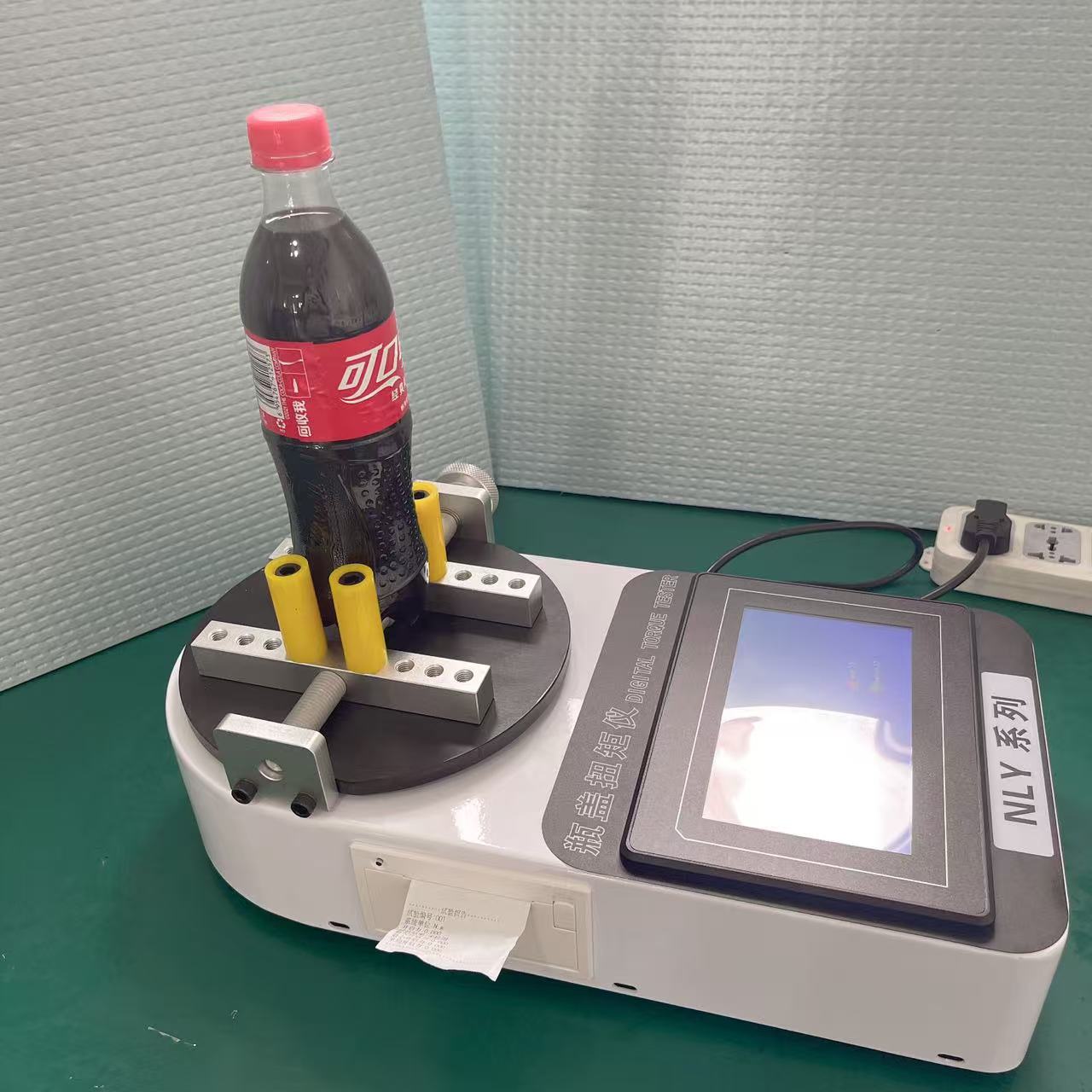 触屏式瓶盖扭矩力测试仪